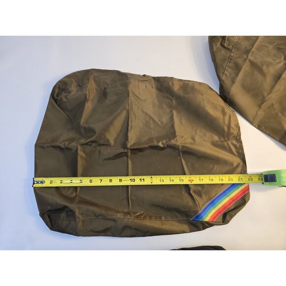 Rare Brown ABCOM Apple Macintosh SE/30 SE Plus Dust CoversRainbow Trim - Picture 10 of 11